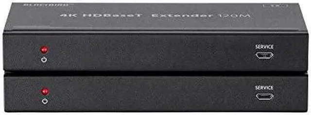 Alt view image 11 of 13 - Monoprice Blackbird 4K HDBaseT Extender Kit, 120m, HDR, 18Gbps, 4K@60Hz, YCbCr 4:4:4, HDCP 2.2, PoC, RS-232, Loop Out and Bidirectional IR
