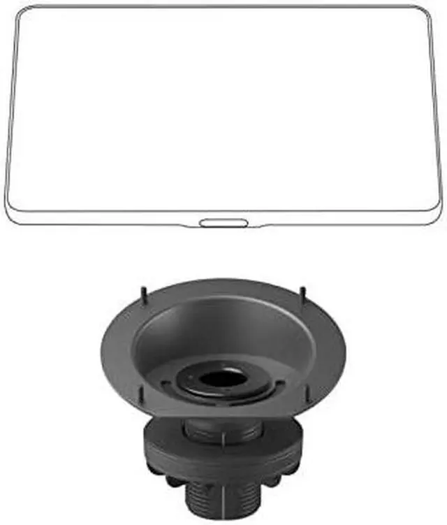 Alt view image 9 of 10 - Logitech Tap Riser Mount - Video Conferencing Controller Mounting Kit