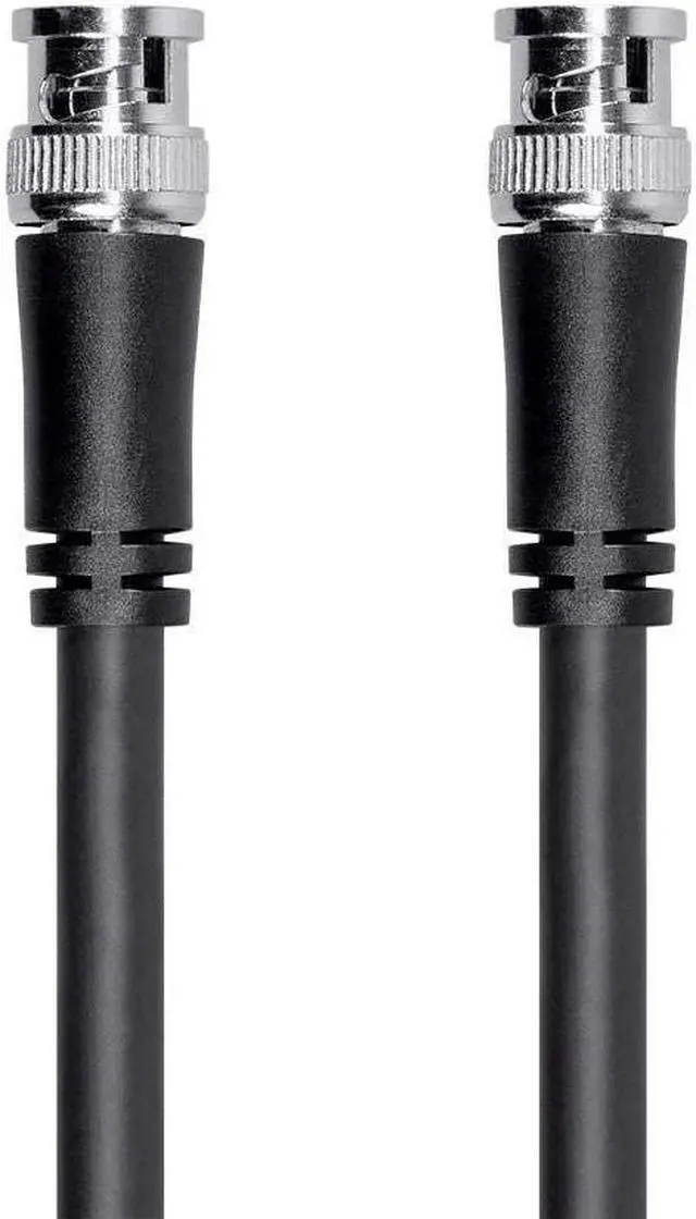 Alt view image 5 of 8 - Monoprice SDI BNC Cable - 50 Feet - Black, 12Gbps, 16 AWG, Dual Copper, Aluminum Shielding, For Transmitting UHD-SDI Video Signals - Viper Series