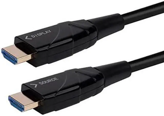 Alt view image 7 of 11 - Monoprice 4K High Speed HDMI Cable - 30 Meters (98ft) Black | AOC, 18Gbps, Compatible with Blu-ray, Play Station 5, HDTV, Roku TV - SlimRun AV Series