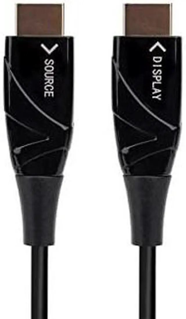 Alt view image 8 of 11 - Monoprice 4K High Speed HDMI Cable - 30 Meters (98ft) Black | AOC, 18Gbps, Compatible with Blu-ray, Play Station 5, HDTV, Roku TV - SlimRun AV Series