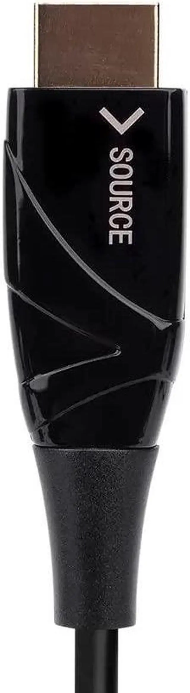 Alt view image 9 of 11 - Monoprice 4K High Speed HDMI Cable - 20 Meters (65ft) Black | AOC, 18Gbps, Compatible with Blu-ray, Play Station 5, HDTV, Roku TV - SlimRun AV Series