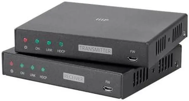 Main image of Monoprice Blackbird 4K HDBaseT Extender 4K at 100m USB HDCP 2.2 PoC EDID (121669)