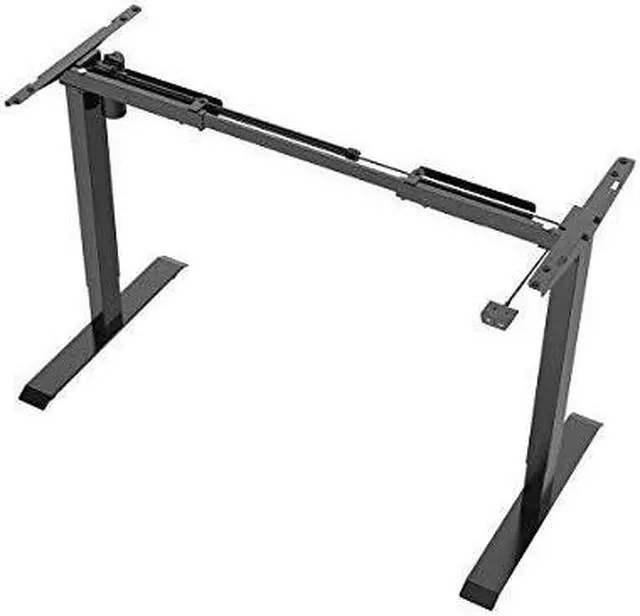 Alt view image 11 of 15 - Monoprice Single Motor Sit-Stand Desk - Black | Back to Basics Electric, 32.4 x 18.9 x 27.9 Inches, Lifts & Lowers Up To 154lbs - Workstream Collection
