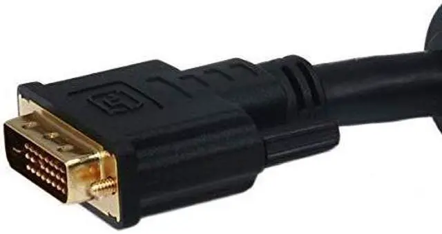 Alt view image 8 of 8 - Monoprice DVI-D Cable - 35 Feet - Black | 24AWG CL2 Dual Link 9.9 Gbps