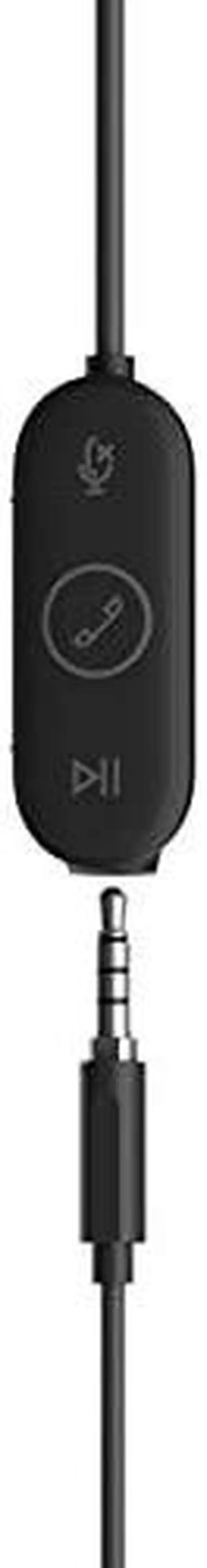 Alt view image 15 of 15 - Logitech Graphite 981-001012 Zone Wired Earbuds - Graphite