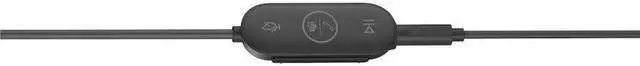 Alt view image 10 of 14 - Logitech Zone Wired Earbuds - Stereo - Mini-phone (3.5mm), USB Type A, USB Type C - Wired - 16 Ohm - 20 Hz - 16 kHz - Earbud - Binaural - In-ear - 4.80 ft Cable - Noise Cancelling, Omni-directional, M