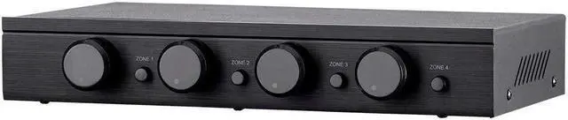 Alt view image 5 of 8 - Monoprice SSVC-4.1 Single Input 4-Channel Speaker Selector With Volume Control, Impedance Protection, Individual Zone On/Off Buttons