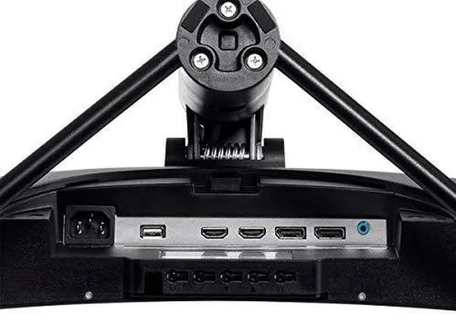 Alt view image 13 of 13 - Monoprice Curved Gaming Monitor - 49in, 32:9, 1800R, 5120x1440p, DQHD, 120Hz, Adaptive Sync, VA With QUANTUM LCD, 1800R Curvature - Dark Matter Series