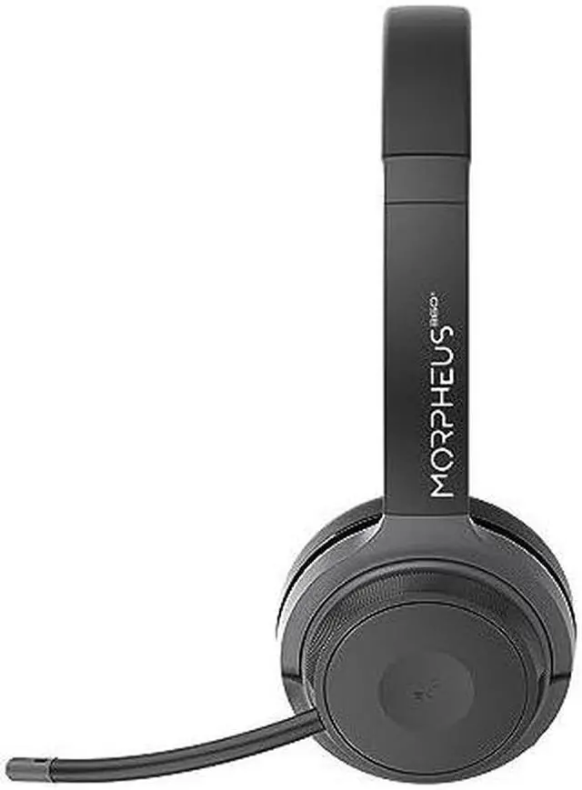 Alt view image 15 of 16 - Morpheus 360 Advantage Stereo Wireless Headset with Detachable Boom Microphone - Bluetooth Headphones with 2.4GHz Receiver-Dongle - UC Compatible - 20 Hour Talk-Playtime - USB HS6500SBT