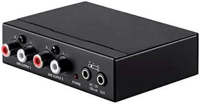 Alt view image 12 of 16 - Monoprice RJR-2 Multizone RJ45 to RCA Converter