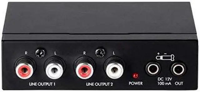 Alt view image 15 of 16 - Monoprice RJR-2 Multizone RJ45 to RCA Converter