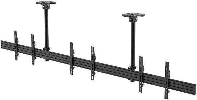 Alt view image 11 of 13 - Monoprice 3x1 Menu Board Ceiling Mount For Displays Between 32in to 65in, Max Weight 66 lbs. ea., VESA Patterns up to 600x400 - Commercial Series