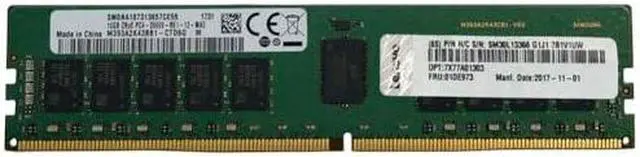 Alt view image 9 of 9 - Lenovo TruDDR4 32 GB DDR4 SDRAM (PC4-25600) 3200MHz Model 4X77A77496