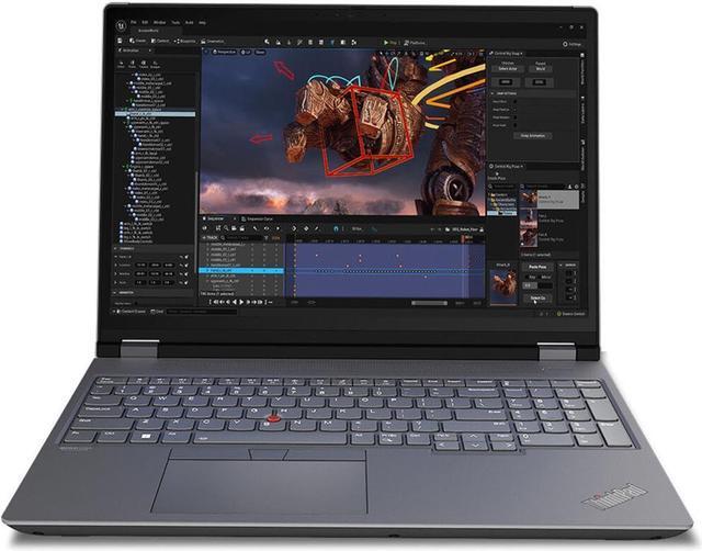 Alt view image 10 of 16 - Lenovo ThinkPad P16 Gen 2 16.0" Intel Core i7-13700HX NVIDIA RTX A1000 16GB Memory 512GB SSD Windows 11 Pro 21FA0032US