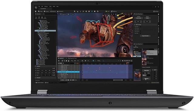 Alt view image 11 of 16 - Lenovo ThinkPad P16 Gen 2 16.0" Intel Core i7-13700HX NVIDIA RTX A1000 16GB Memory 512GB SSD Windows 11 Pro 21FA0032US