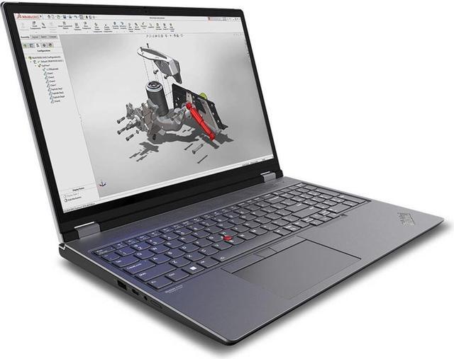 Alt view image 12 of 16 - Lenovo ThinkPad P16 Gen 2 16.0" Intel Core i7-13700HX NVIDIA RTX A1000 16GB Memory 512GB SSD Windows 11 Pro 21FA0032US