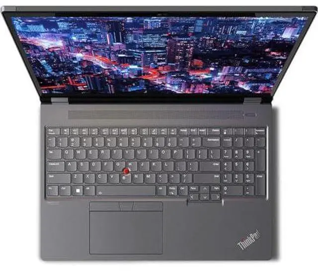 Alt view image 3 of 12 - Lenovo ThinkPad P16 Gen 2 16.0" Touch Screen Intel Core i7-13700HX NVIDIA RTX 4000 Ada Generation 32GB Memory 1TB SSD Windows 11 Pro 21FA002XUS