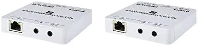 Alt view image 8 of 14 - Monoprice Blackbird 4K HDMI Extender over Ethernet, CAT5e/6/7, 70m, HDMI Loop Out, Smart EDID, Power over Cable (PoC)