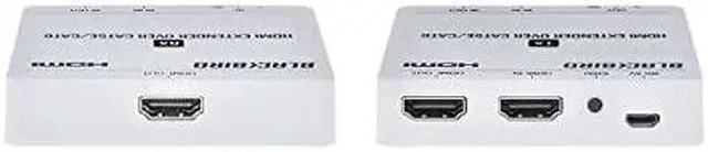 Alt view image 11 of 14 - Monoprice Blackbird 4K HDMI Extender over Ethernet, CAT5e/6/7, 70m, HDMI Loop Out, Smart EDID, Power over Cable (PoC)