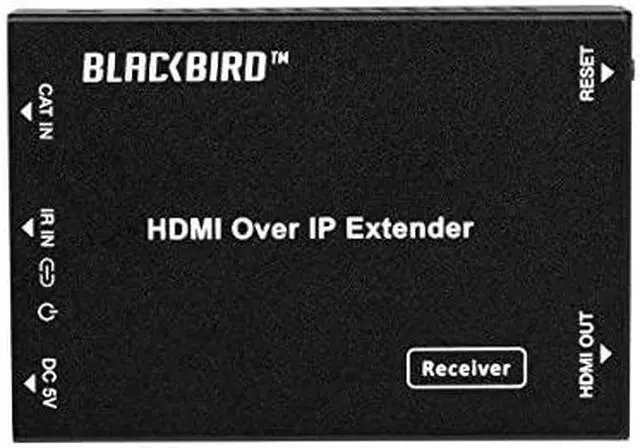 Alt view image 9 of 10 - Monoprice Blackbird H.265 HDMI over IP Decoder/Receiver  Splitter System and Extender Up to 100m 1080p (RX Only)