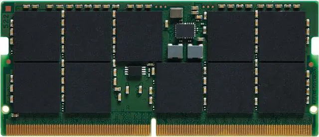 Alt view image 4 of 5 - Kingston KSM48T40BD8KI-32HA 32GB DDR5 SDRAM Memory Module - For Notebook - 32 GB - DDR5-4800/PC5-38400 DDR5 SDRAM - 4800 MHz Dual-rank Memory - CL40 - 1.10 V - ECC - Unbuffered - 262-pin - SoDIMM