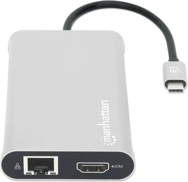 Alt view image 11 of 20 - USB-C DOCK/HUB/READER 10-PORT-