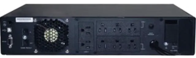 Alt view image 5 of 5 - Minuteman Endeavor ED3000RTXL2UNC 3000VA Tower/Rack/Wall Mountable UPS-2U Tower/Rack/Wall Mountable - 3.50 Minute Stand-by-120 V AC Input- 120 V AC Output-1 x NEMA L5-30R, 7 x NEMA 5-15/20R Receptacle