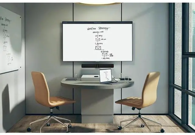 Alt view image 3 of 7 - Jabra Panacast 50 Room System - For Small/Medium Video Conferencing, Meeting Room, Office - 3840 x 2160 Video (Live) - 4K - Network (RJ-45) - HDMI In - 2 x HDMI Out - USB - Wireless LAN 8601332