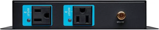 Alt view image 2 of 6 - LINEAR C3-IP The C3-ip Is A 15a 3 Individually Controllable Bluebolt Outlets With Surge Fil