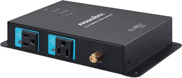 Alt view image 3 of 6 - LINEAR C3-IP The C3-ip Is A 15a 3 Individually Controllable Bluebolt Outlets With Surge Fil