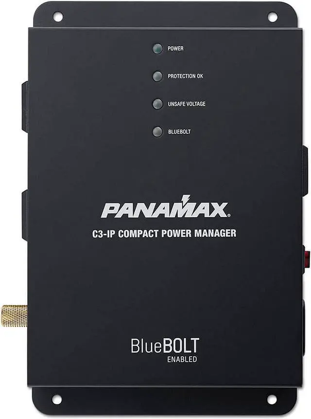 Alt view image 4 of 6 - LINEAR C3-IP The C3-ip Is A 15a 3 Individually Controllable Bluebolt Outlets With Surge Fil