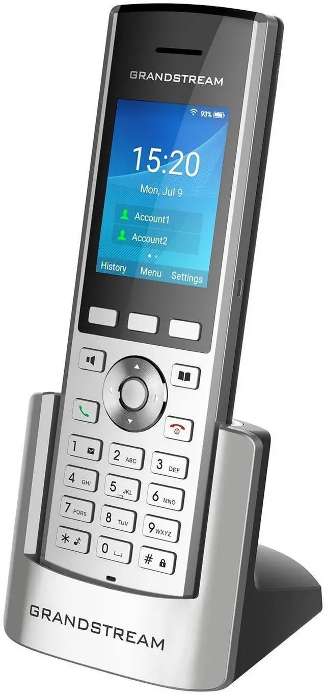 Alt view image 3 of 3 - Grandstream WP820 Portable Wi-Fi Phone Voip Phone and Device, Silver