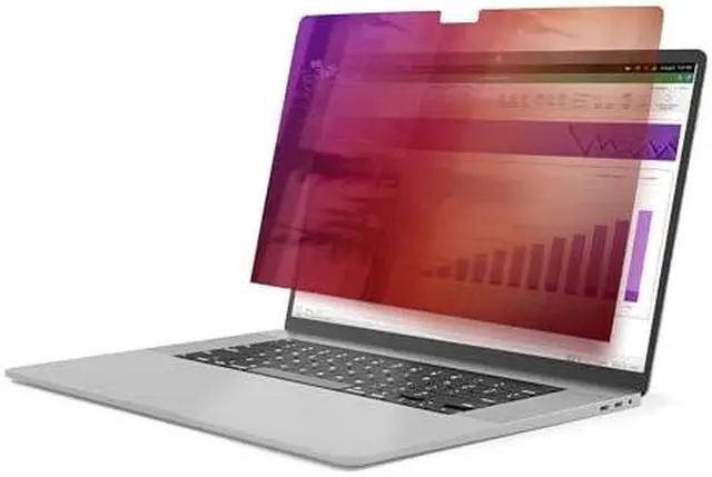 Alt view image 2 of 8 - StarTech 14" MacBook Pro 21/23 Gold Filter Privacy Screen 142MG-PRIVACY-SCREEN
