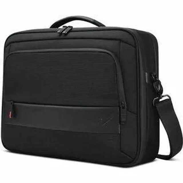 Alt view image 20 of 20 - Lenovo Carrying Case for 16" Lenovo Notebook, Accessories, Workstation, Chromebook - Black - Wear Resistant, Tear Resistant, Water Resistant, Water Proof Zipper - Recycled Polyethylene Terephthal