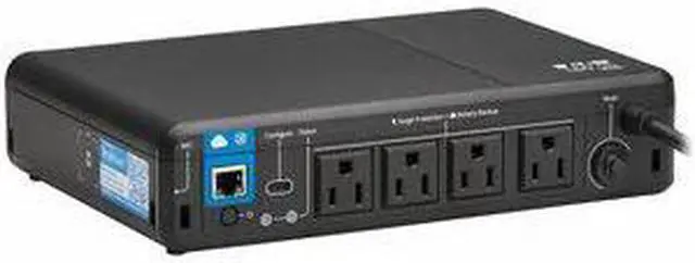 Alt view image 10 of 10 - Tripp Lite 600VA 300W 120V Standby Cloud UPS with Remote Monitoring BC600RNC