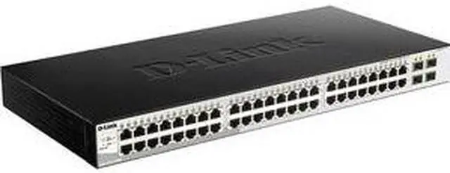 Alt view image 12 of 13 - D-Link Metro DGS-1210-52/ME Ethernet Switch