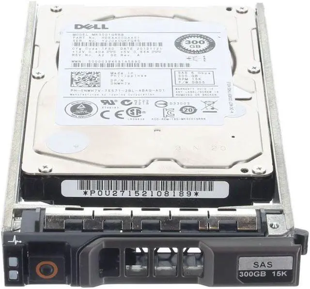 Alt view image 8 of 14 - NWH7V 300GB 15000RPM SAS 2.5Inch Dell Hard Drive