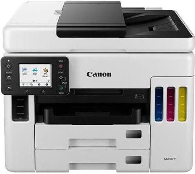 Alt view image 12 of 20 - Canon MAXIFY GX7021 Wireless MegaTank All-In-One Color Inkjet  Printer