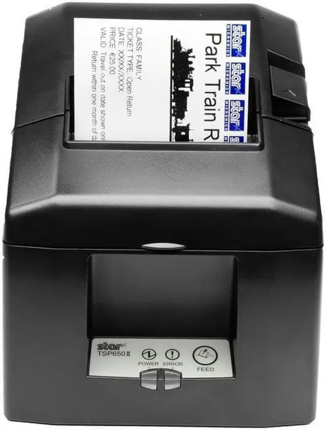 Alt view image 10 of 10 - Star Micronics 39449670 Star Micronics TSP654II Direct Thermal Printer - Monochrome - Wall Mount - Receipt Print - 3.15" Print Width - 11.81 in/s Mono - 203 dpi - USB - 3.15"