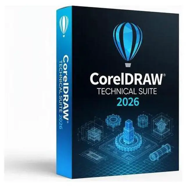 Main image of Coreldraw 2026 Technical Suite Licencia Original 10 user Key
