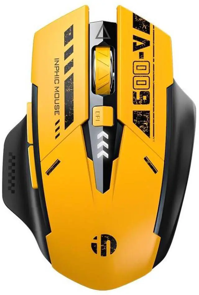 Main image of WSIRAK A9 Bluetooth three mock examination mouse mute charging mechanical handle wireless mouse 2.4G E-sports game office mice