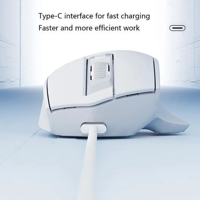 Alt view image 5 of 7 - WSIRAK S6 Rechargeable AI intelligent voice mouse, voice controlled typing mice, wireless Bluetooth dual-mode mouse