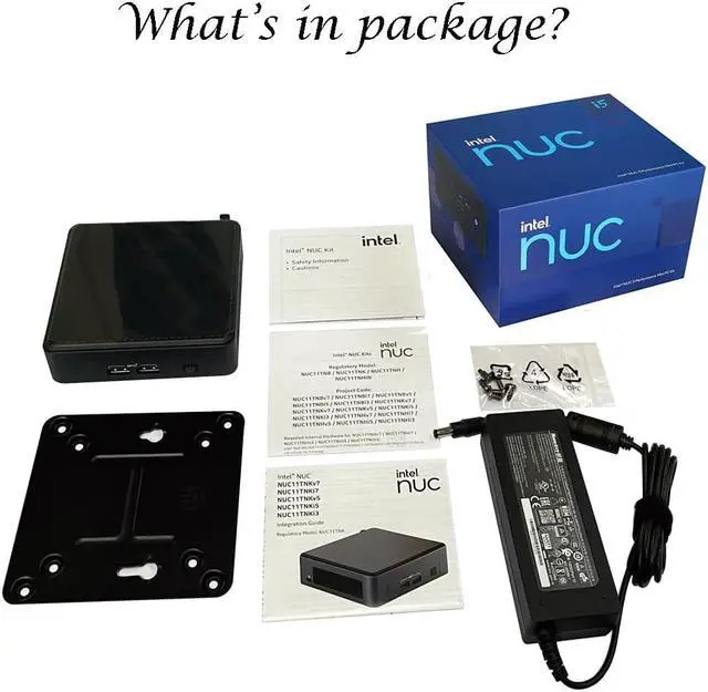 Alt view image 4 of 7 - Intel NUC 11 Pro NUC11PAHi70Z Panther Canyon Lite Desktop Mini PC 11th Gen Intel® Core i7-1165G7 Processor Up to 4.7 GHz Turbo,4 core,8 thread,12 MB Cache,28W(No RAM&SSD)