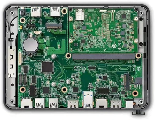 Alt view image 4 of 4 - Intel NUC Chassis Element Dual LAN Mini PC Industrial Computer Intel Core i5-8365U Processor, vPro Function,8GB DDR3 RAM,128GB SSD