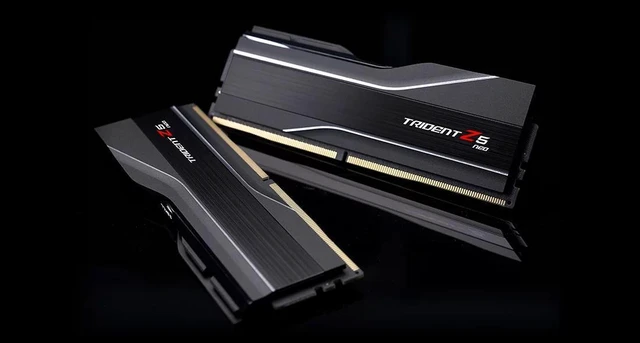 Alt view image 5 of 7 - G.Skill Trident Z Neo F5-6000J3636F16GX2-TZ5N memoria 32 GB 2 x 16 GB DDR5 6000 MHz - OEM