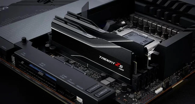 Alt view image 6 of 7 - G.Skill Trident Z Neo F5-6000J3636F16GX2-TZ5N memoria 32 GB 2 x 16 GB DDR5 6000 MHz - OEM