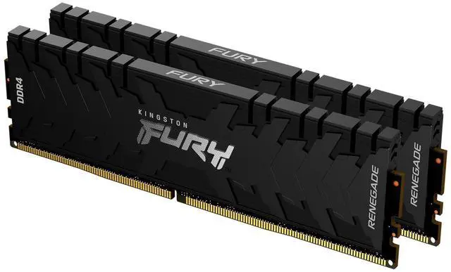 Alt view image 6 of 10 - 32GB Kingston Technology FURY Renegade 4600MHz DDR4 Dual Memory Kit (2 x 16GB) - Black