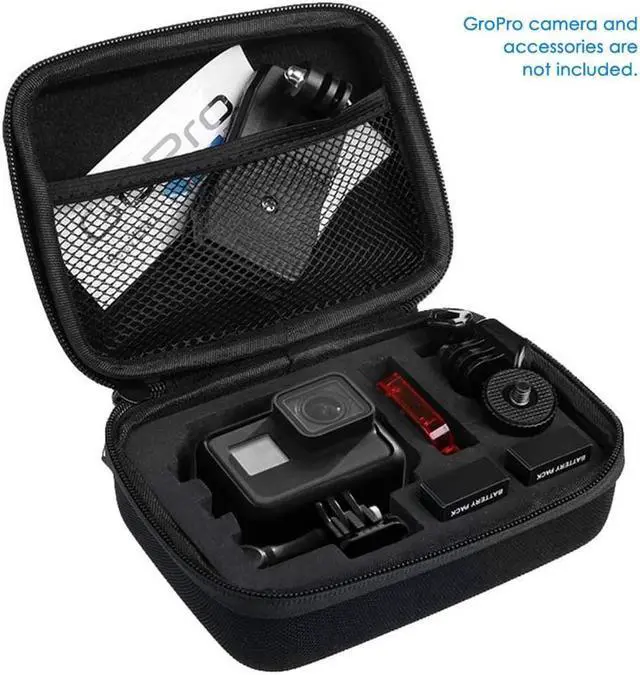 Alt view image 2 of 6 - BONAEVER Protective Carrying Case for GoPro Hero 6 Hero 5 4 3 3+ 2 1 GoPro Accessories Case Black