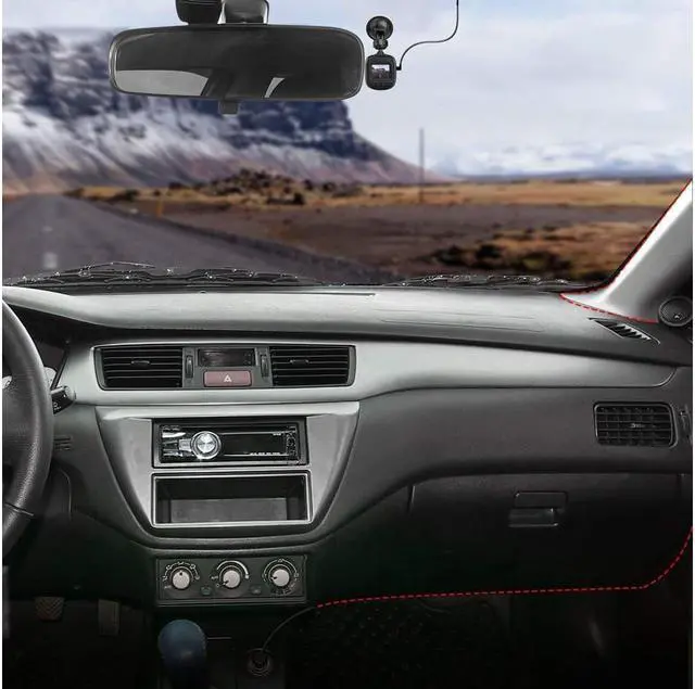 Alt view image 4 of 6 - Dash Cam 1080P Car DVR Dashboard Camera Recorder Full HD with 1.5" LCD Screen 150° Wide Angle Night Vision Loop Recording for Cars